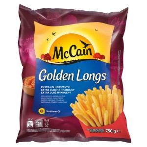 Mrożonka McCain Golden Longs Ekstra długie frytki 750 g