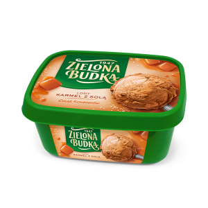 Zielona Budka Lody Karmel z solą 1 l