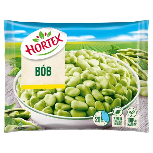 Mrożonka Hortex Bób 450 g 3ffc0477eb786dcbc95074eb2ba33543
