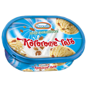 Koral Lody bakaliowe kolorowe lato 1 l