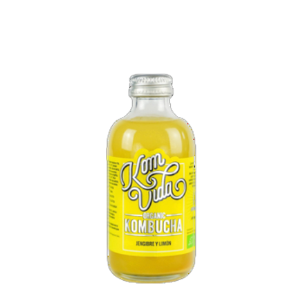 Komvida Organic Kombucha Gingervida - Imbir I Cytryna 250 ml Komvida Organic Kombucha Gingervida - Imbir I Cytryna 250 Ml