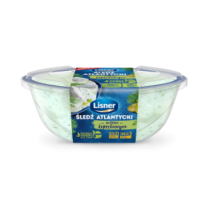 Lisner Filety śledziowe w sosie koperkowym 160 g