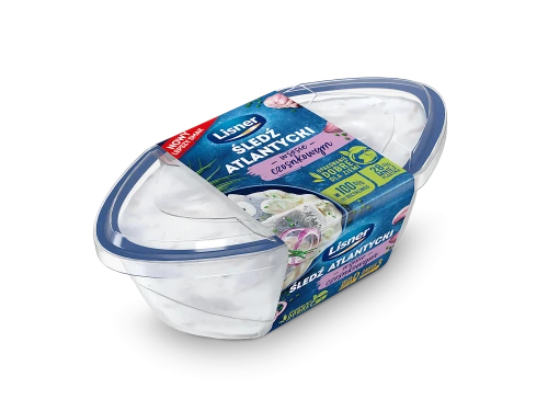 Lisner Filety śledziowe w sosie czosnkowym 280 g