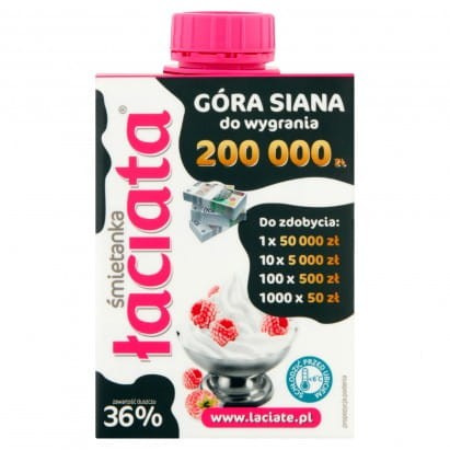 Łaciate Śmietanka UHT 36% 500 ml 5c4f9eeff81499eb0ca164a5ecadbbd3