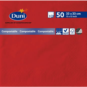 Serwetki Duni 3 warstwowe 33x33 cm czerwony 50 szt. Duni_Duni_Serwetki_3_warstwowe_33x33_cm_Czerwony_50_szt_76984830_0_350_350.jpg