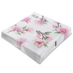 Serwetki Paw 3 warstwowe Magnolia Springs 33x33 cm składane 20 szt.