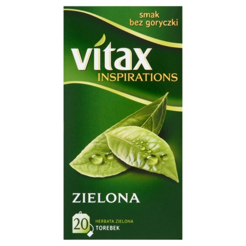 Vitax Inspirations Zielona Herbata 30 g 20 torebek be02e3389454a032b1303806191cb528