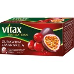 Herbata Vitax Inspirations Żurawina&Marakuja 20 torebek x 2 g