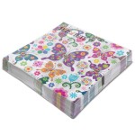 Serwetki Paw 3 warstwowe Colorful Butterflies 33x33 cm 20 szt.
