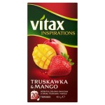 Vitax Inspirations Truskawka & Mango Herbatka ziołowo-owocowa 40 g 20 torebek