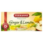Teekanne World of Fruits Ginger and Lemon Mieszanka herbatek ziołowych i owocowych 35 g 20 torebek