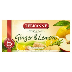 Teekanne World of Fruits Ginger and Lemon Mieszanka herbatek ziołowych i owocowych 35 g 20 torebek