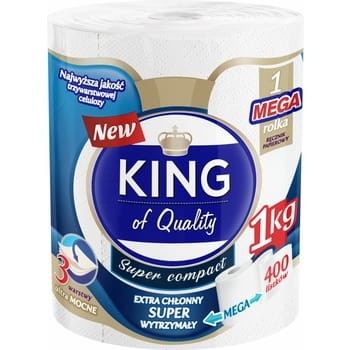 King ręcznik 3w 1r 400 listków e028011da695a5d2c8614214b0047191