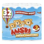 Miśki papier toaletowy 3w 32r