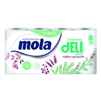 Mola papier toalet.deli.8rolek 209198c3f19d99c50fc5d3ef845bf4e5