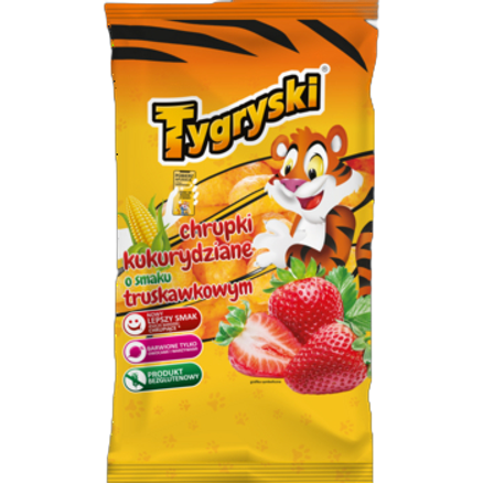 Tygryski chrupki kukur/trus 70 g Tygryski chrupki kukur/trus70g