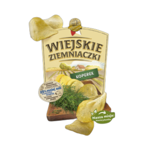 Wiejskie ziemniac koperek 130 g