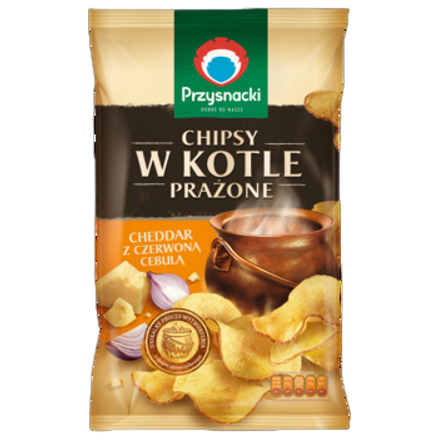 W kotle praż cheddar cebu 125 g W kotle praż cheddar cebu 125g
