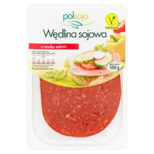 Wędlina sojowa salami Polsoja 100 g