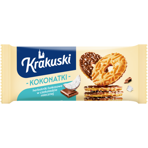Krakuski kokonatki 174 g Krakuski kokonatki 174g