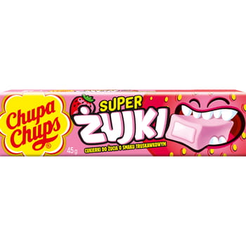 Chupa chups żujki truskawk 45 g b8bb34920e00e1b0169732d420a34f62