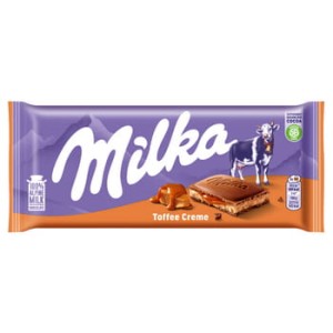 Milka czekol toffee creme 100 g