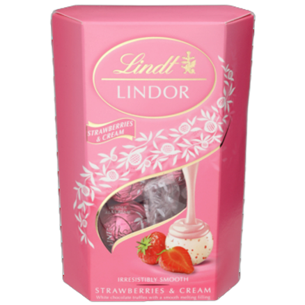 Lindor strawber cornet 200 g Lindor strawber cornet 200g