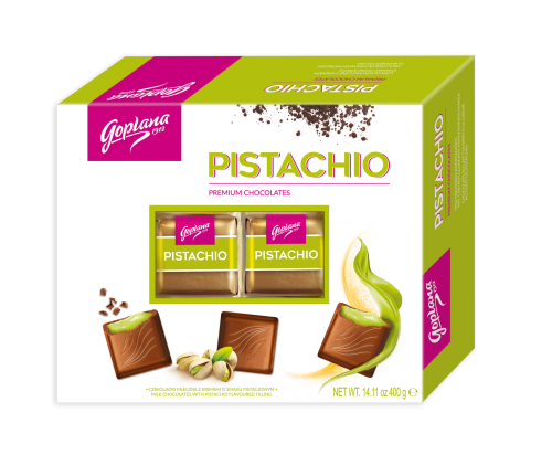Goplana bombon pistachio 400g