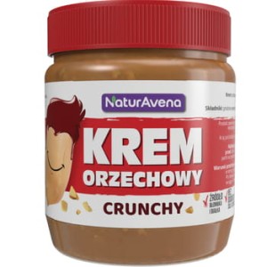 Nat.Krem orzechowy crunch 340 g