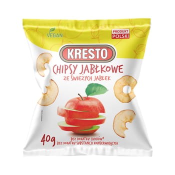 Kresto chipsy jabłkowe 40 g 871f2b6572574e10fbeaa2ff5c7b48ac