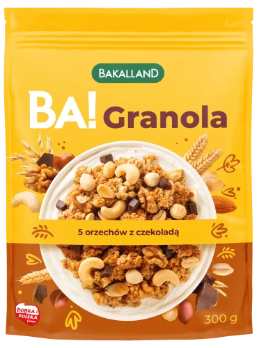 Bak.Granola 5 orzechów 300g