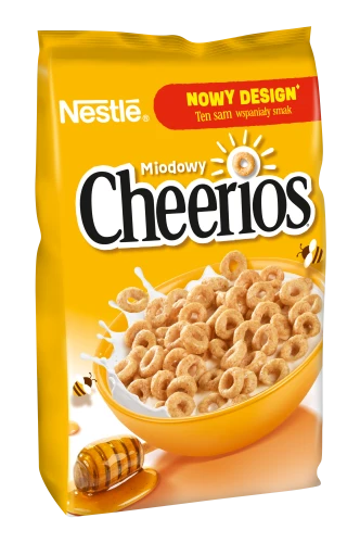 Pac.Płatki cheerios miód 450g