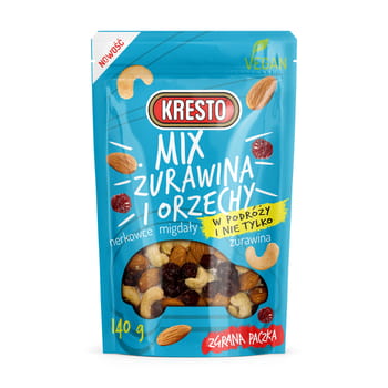 Kresto mix żurawina orze. 140 g a8e0523b08bbe71bb2219d2e210c46b8