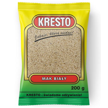 Kresto mak biały 200 g ac2af7d719f018761f6a24afab95a805