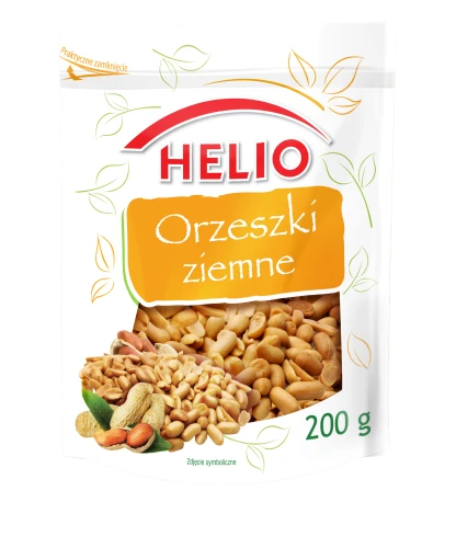 Hel.Orzechy ziemne b/soli 200g