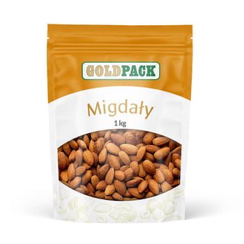 Goldpack migdały 1 kg b62fb555353e9f11e8bd426055c2e585