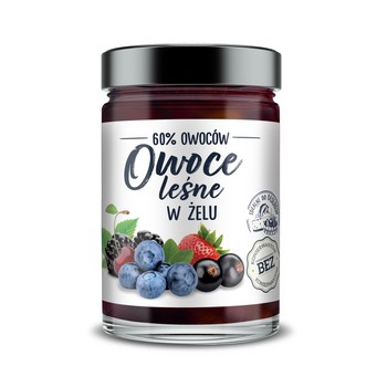 Gt.Owoce leśne w żelu 320 g Gt.Owoce leśne w żelu 320 g