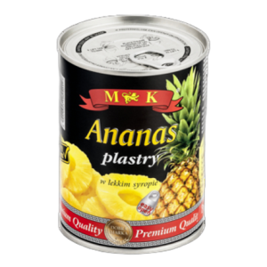 Mk.Ananas plastry 565 g