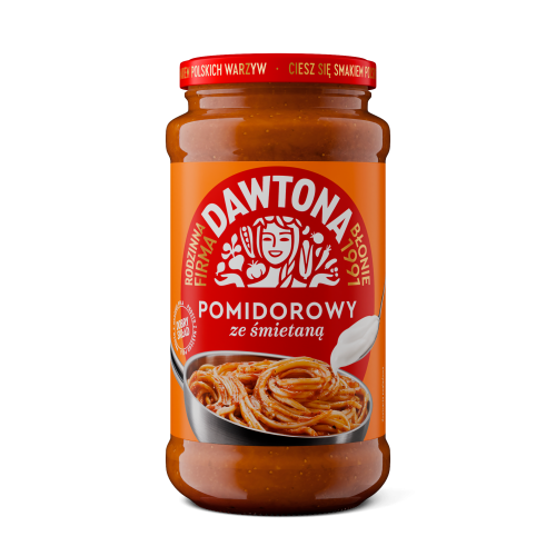 Dawtona Sos pomidor. ze śmiet 520 g Daw.Sos pomidor. ze śmiet 520g