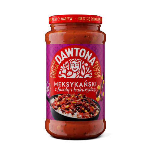 Dawtona Sos meksykański 520 g Daw.Sos meksykański 520g