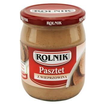 Rolnik pasztet wieprzowy 480 g f79053fb8f3f34d8adb2c6ea875c6c56
