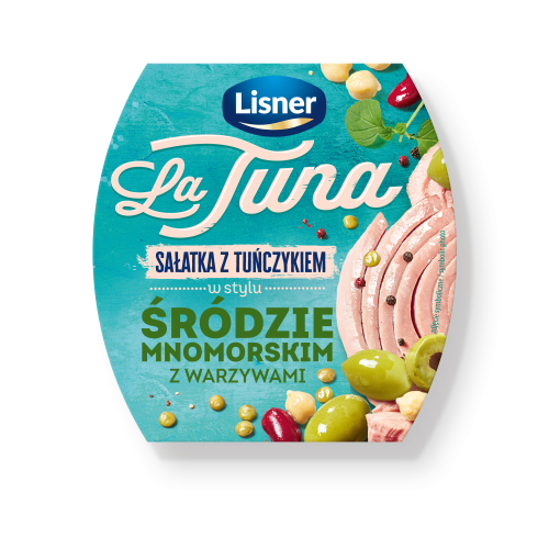 Lisner sałatka śródziemno.160g