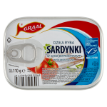 Graal sardynki sos pom. 110 g