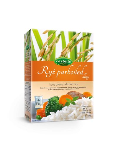 Les.Ryż parboiled długi 100gx4