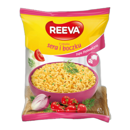 Reeva zupa ser i boczek 62 g Reeva zupa ser i boczek 62g