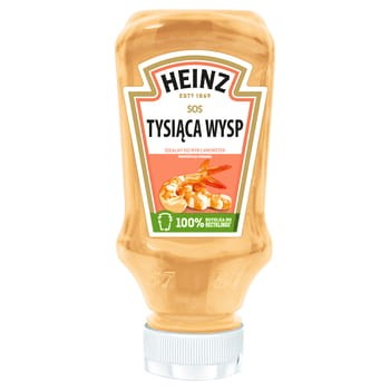 Heinz sos 1000 wysp 220 ml 48f6192d72c29da5c3ef1048ee7b5654