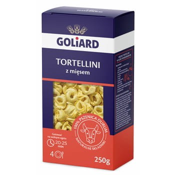 Gol.Tortellini z mięsem 250 g 8ee02d5fcdfc8fc9601f294ee1a9bcef
