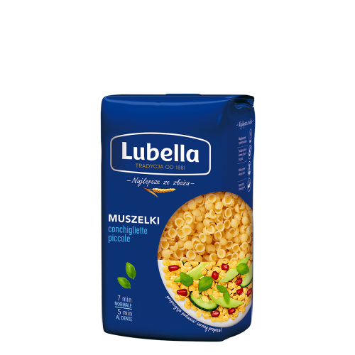 Lub.Makaron muszelki mał.400g