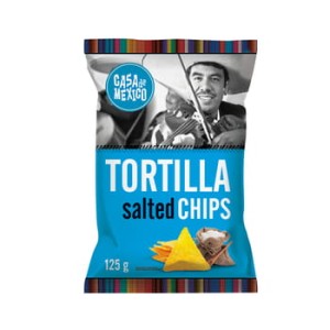 Dec.Tortilla chips solone 125 g