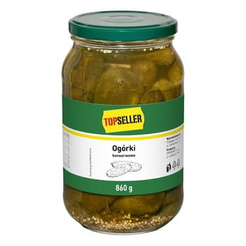 Tops ogórki konserwowe 860 g 05f4eb4a83a50d5ff5fa980d461db16f